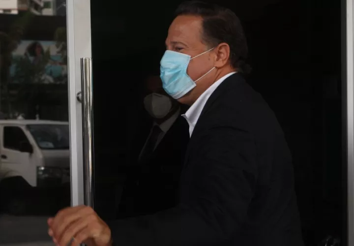 El expresidente Juan Carlos Varela deberá presentarse hoy al MP a las 9:00 a.m.