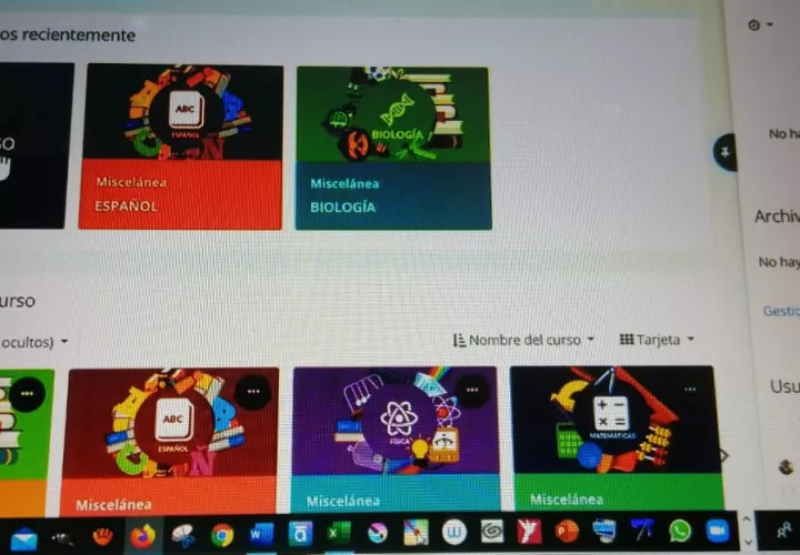 La plataforma ESTER cuenta con la colaboración de docentes, especialistas y tecno pedagogos del sistema educativo panameño.
