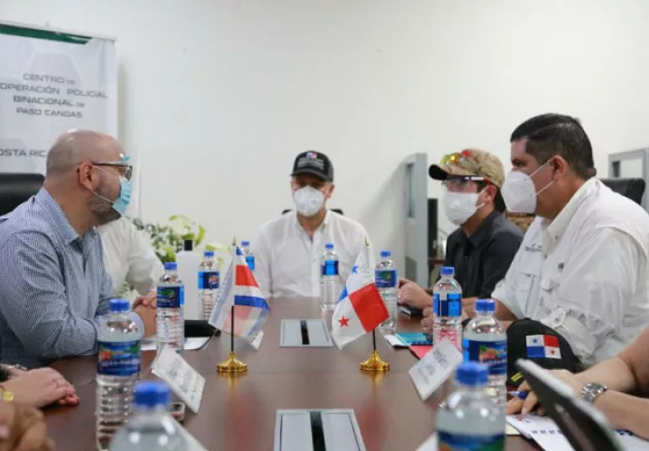 Se ha establecido una hoja de ruta, dijo el ministro de Seguridad de Panamá, Juan Manuel Pino Forero. Fotos: Cortesía. 
