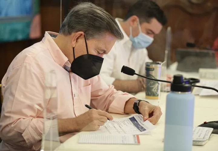 Laurentino Cortizo pidió cautela a la población en esta fase de la pandemia.