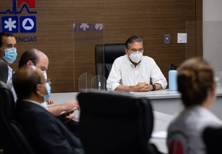 Laurentino Cortizo pidió no perderle el miedo al virus.