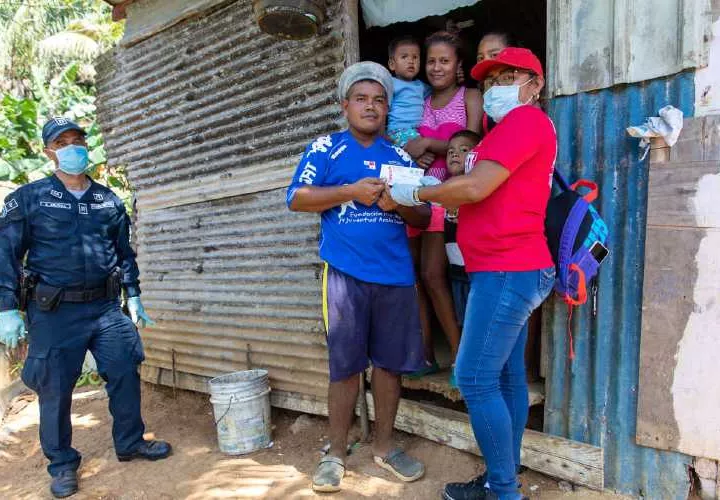 El Plan Panamá Solidario, realiza ingentes esfuerzos para  llevar alivio a todas las familias afectadas por la pandemia por COVID-19.