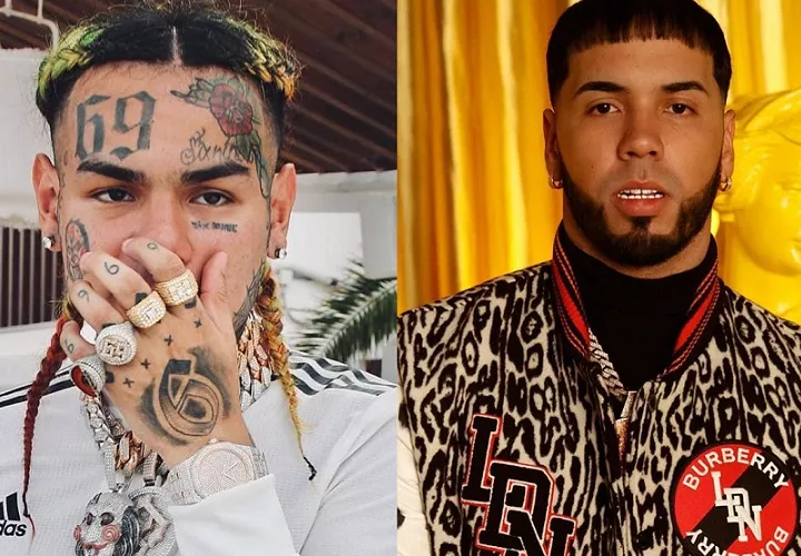 Tekashi 69 y Anuel AA. Instagram