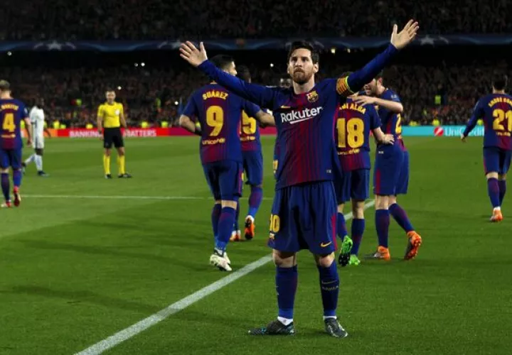 Messi. Foto:EFE