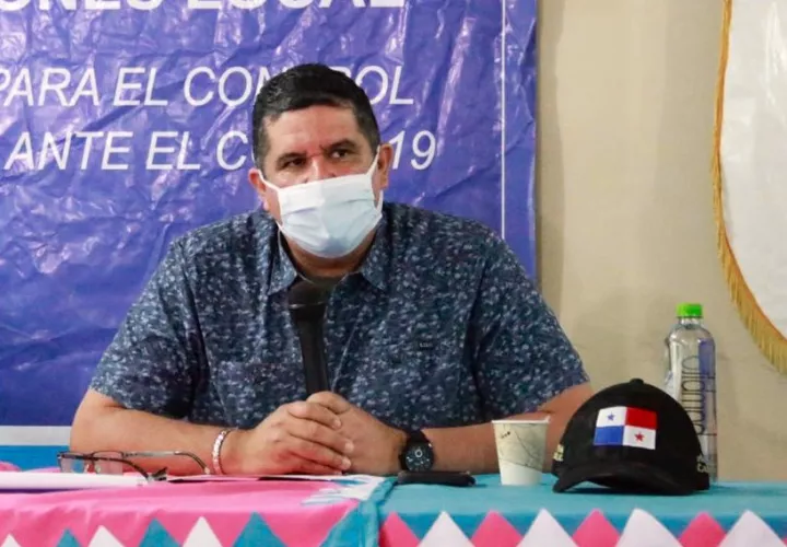 El ministro de Seguridad Juan Pino, participó en Chiriquí de la destrucción de varias armas.