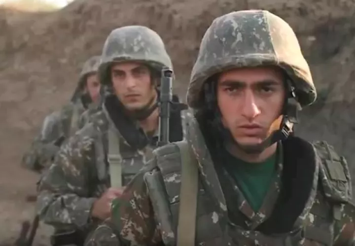 "Tenemos pérdidas, pero nuestra causa es justa (...), hoy hay combates cruentos en el Karabaj", señaló y dijo haber impartido la orden de no disparar contra zonas habitadas e infraestructuras civiles.