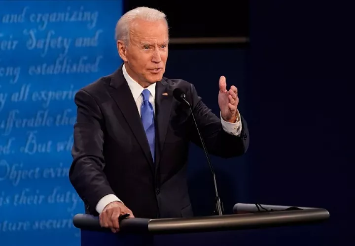 Joe Biden, aseguró no haber recibido "ni un centavo" de Gobiernos extranjeros ante las acusaciones vertidas por el presidente, Donald Trump, que denunció pagos de diversos países a través de familiares. Foto: EFE
