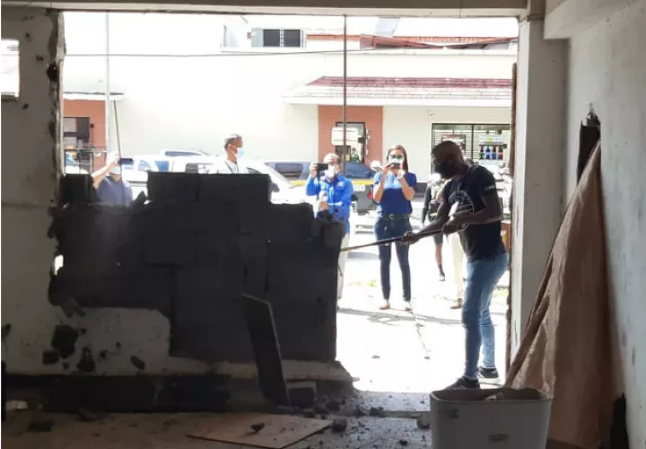 Las Cuatro Potencias son un peligro de muerte por lo inestable de las estructuras. Foto: Diómedes Sánchez. 