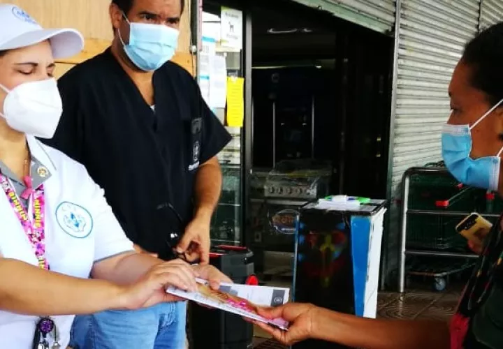 Actualmente en Panamá Oeste hay más de tres mil 700 casos activos de COVID-19.