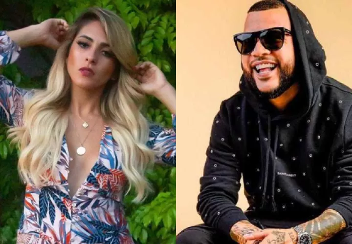 Jacky Gúzman y Dimelo Flow. Foto: Instagram
