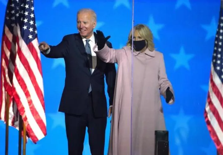 El demócrata Joe Biden es el candidato presidencial que más votos ha ganado en la historia de EE.UU., con más de 74 millones, en unas elecciones con un récord de participación. Foto : EFE