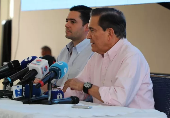 El presidente Laurentino Cortizo hizo una gira hoy por la comarca Ngäbe-Buglé.