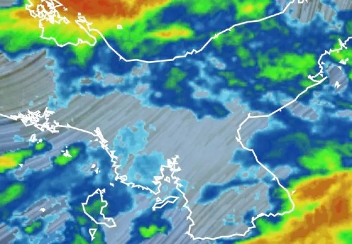 Entre unos 100 y 200 milímetros acumulados de lluvias podrían generarse para las provincias de Chiriquí y Veraguas y la Comarca Ngäbe Buglé. 