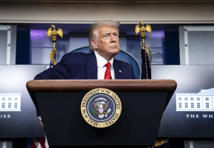 NBC, ABC y CNN pronosticaron que Trump se impondría en el territorio. Foto: EFE.