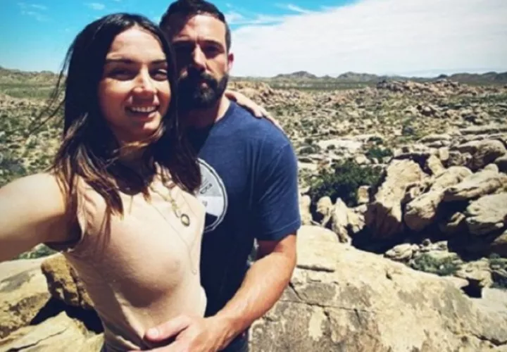 Ana de Armas y Ben Affleck. Instagram