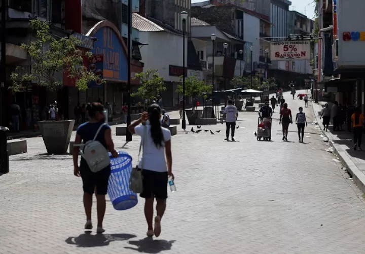 El primer caso positivo de coronavirus en Panamá se anunció el 9 de marzo de 2020. Foto: EFE