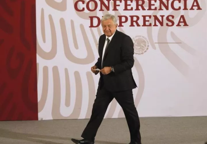 Presidente de México,  Andrés Manuel López Obrador.