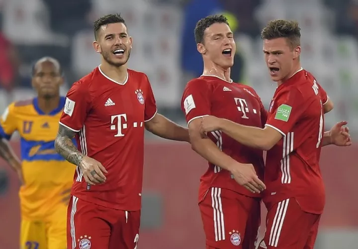 Benjamin Pavard marcó el único tanto del Bayern para quedarse con el título. Foto: EFE