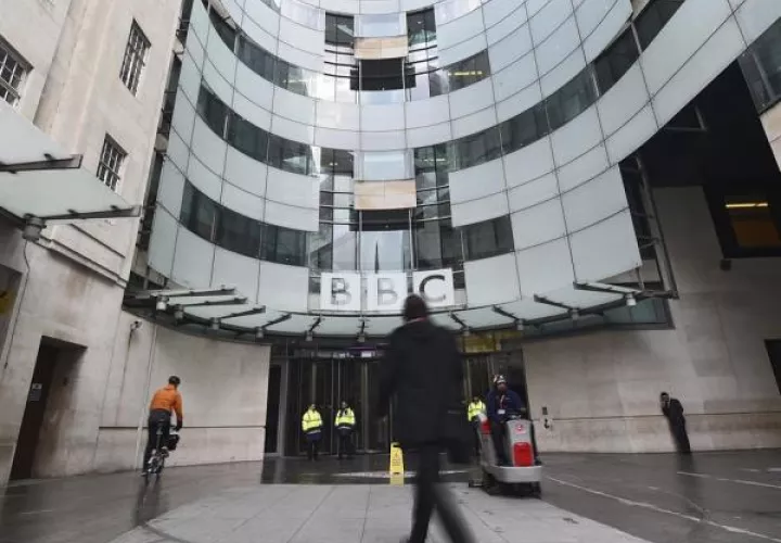 Sede principal de la cadena BBC en Londres, Reino Unido. 