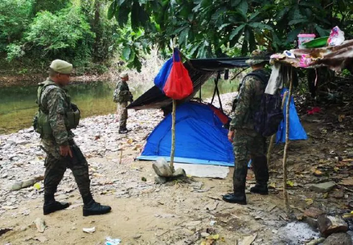 El Servicio Nacional de Frontera mantiene constante vigilancia en este punto del país para tratar de evitar los grupos delincuenciales puedan cometer sus fechorías. 