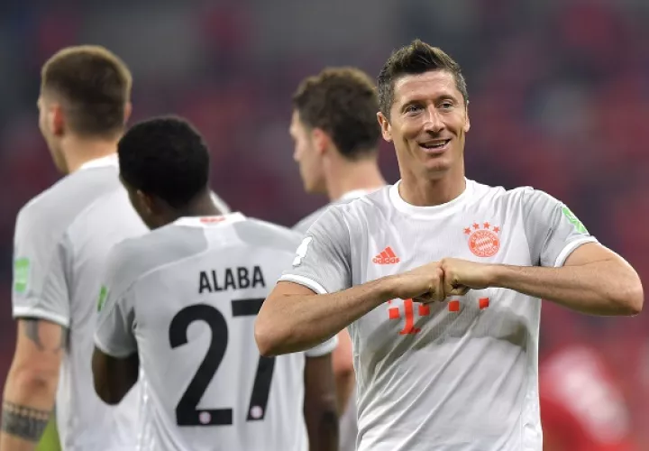 Jugadores del Bayern Munich. Foto: EFE