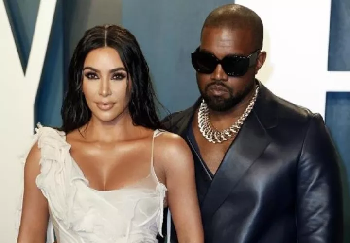 Kim Kardashian y Kanye West. EFE