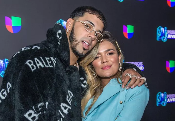 Anuel AA y Karol G. Instagram