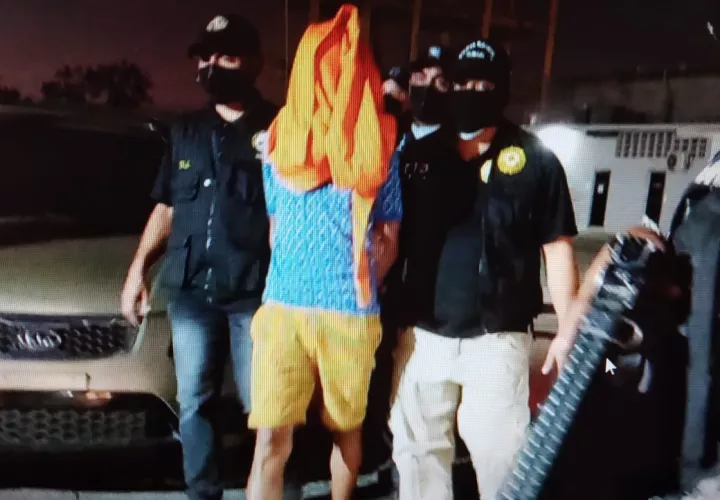 El sospechoso fue puesto a disposición del Ministerio Público. Foto: Eric A. Montenegro