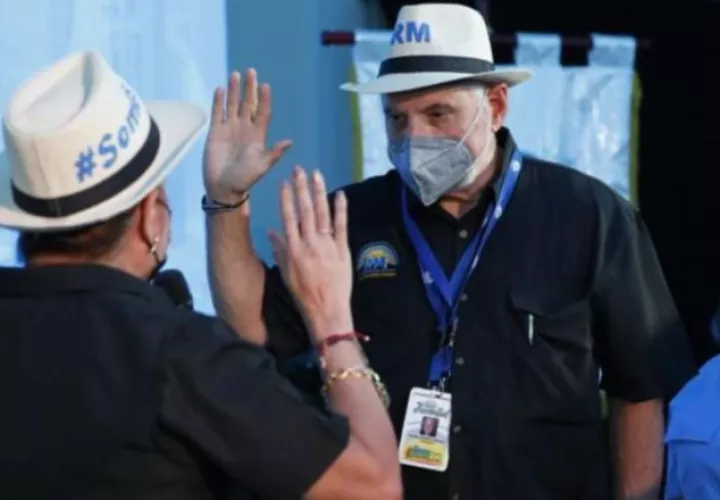 El expresidente Ricardo Martinelli, dijo que gobernará para el pueblo. Cortesía.