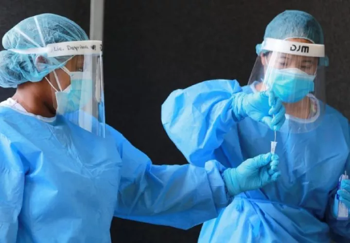 Las autoridades de Salud implementan un plan de aplicación de pruebas anticovid en todo el país. Foto: Cortesía Minsa