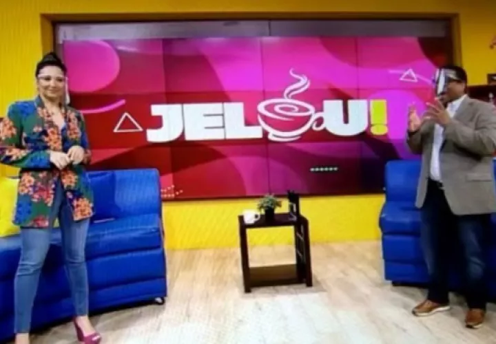 Natalia González y Eddy Vásquez, presentadores de Jelou! Foto: Instagram
