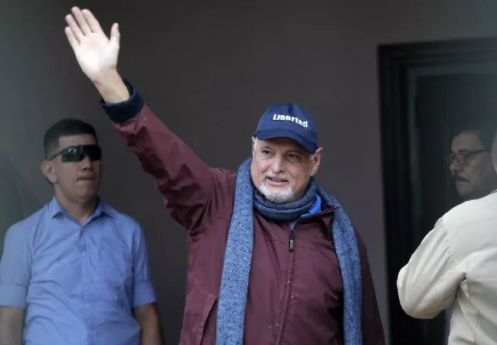  El expresidente de la República, Ricardo Martinelli, ha cuestionado cómo la justicia le es aplicada a él y a su familia. 