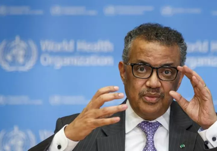 Tedros Adhanom Ghebreyesus, director general de la Organización Mundial de la Salud (OMS). EFE
