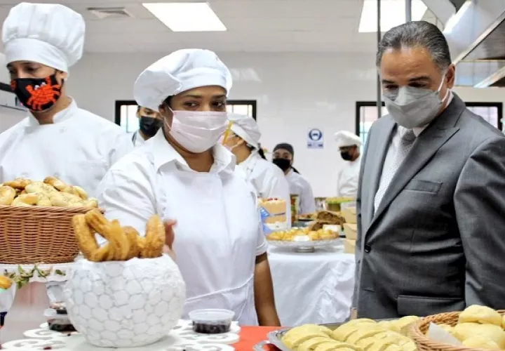 Uno de los cursos con más demanda fue el de gastronomía. Foto: Cortesía Inadeh
