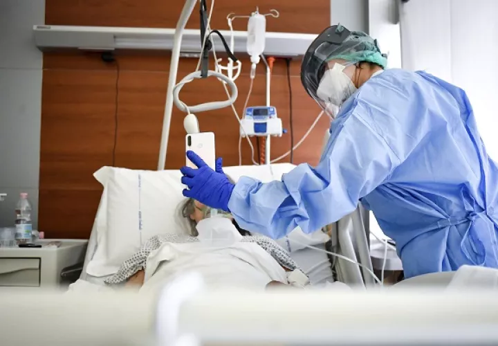 Las autoridades atribuyen la baja de pacientes en UCI a la vacunación y a las medidas de bioseguridad adoptadas. Foto: Grupo Epasa