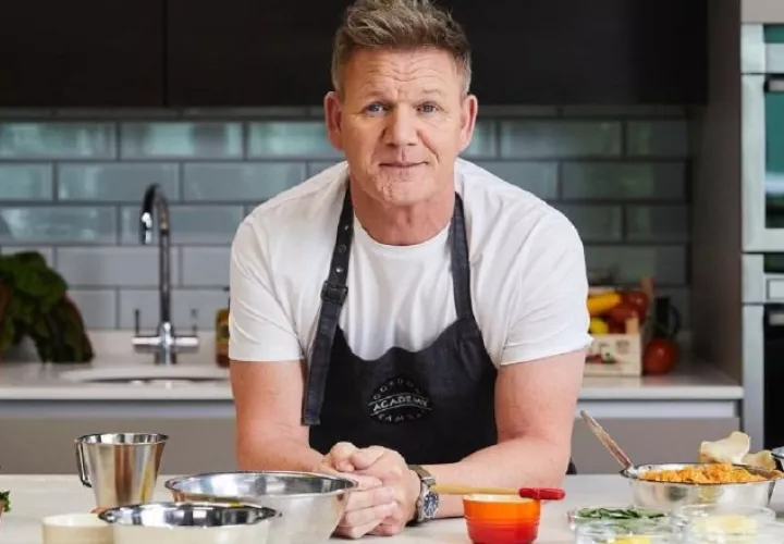 'Chef' no era la primera elección de profesión de Gordon Ramsay. Él deseaba convertirse en un futbolista profesional. Instagram