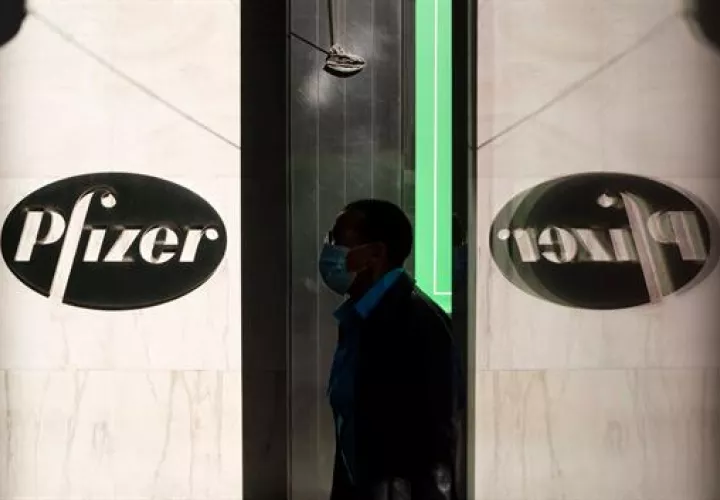 Sede de la compañía Pfizer en Nueva York (Estados Unidos). EFE 