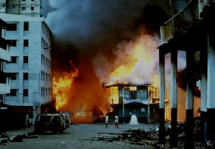 Panamá busca los restos de la Invasión de Estados Unidos a Panamá. Foto: Cortesía Comisión 20 de Diciembre de 1989.