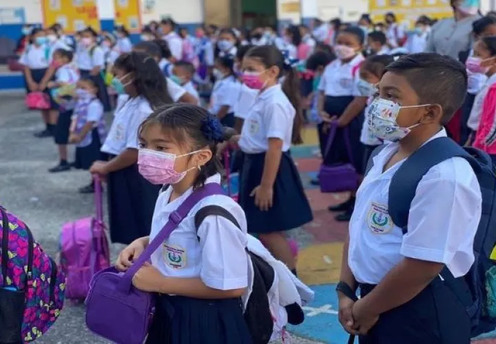 Los estudiantes de los niveles iniciales son los más afectados. Foto: Cortesía Meduca