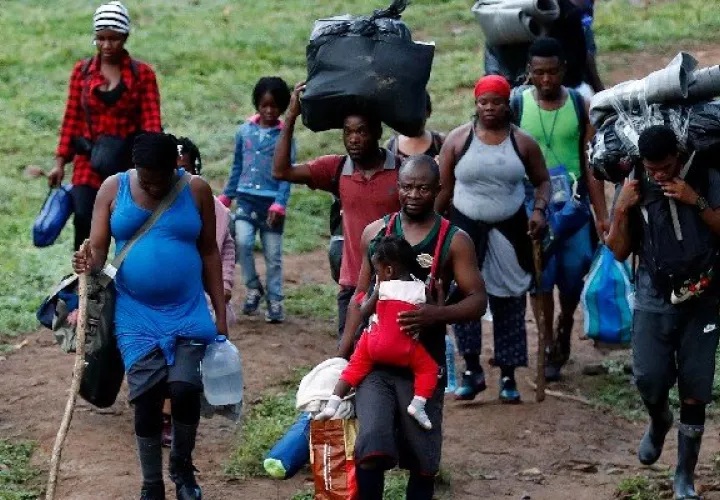 La migración por el Darién ha disminuido en este año 2022. Archivo.