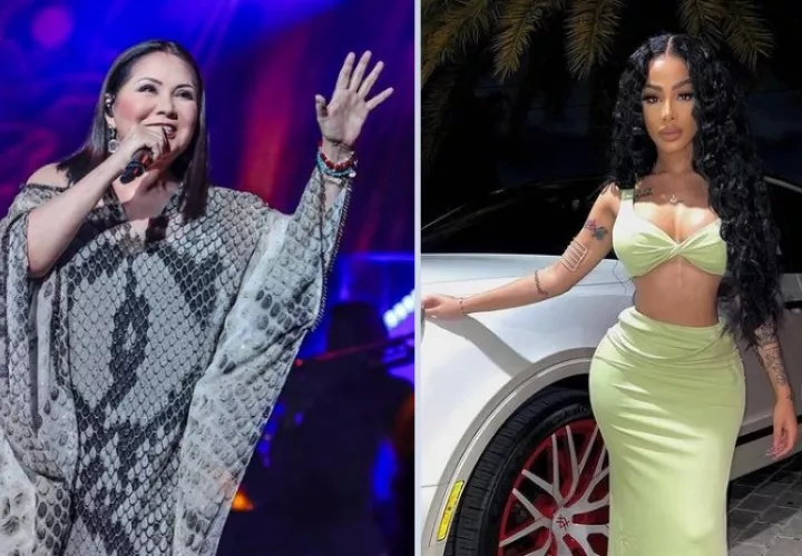 Ana Gabriel y Yailin. Foto: Instagram