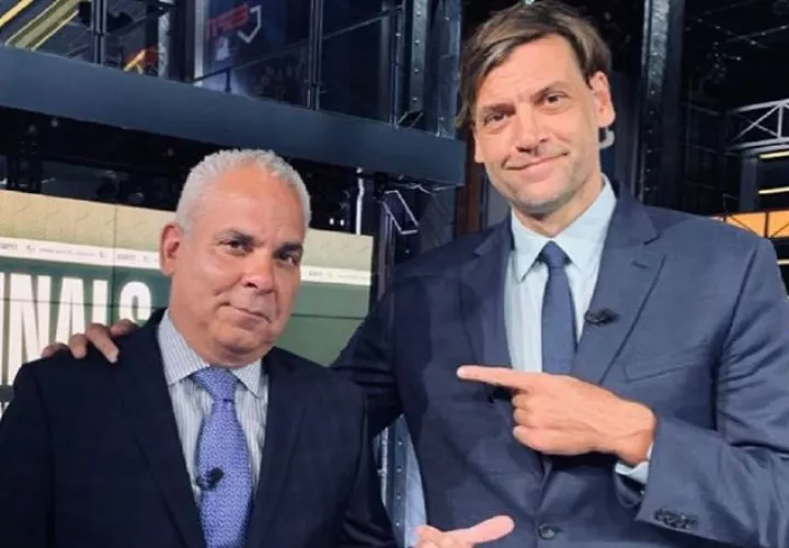Ernesto Jerez y Fabricio Oberto. Foto: Instagram