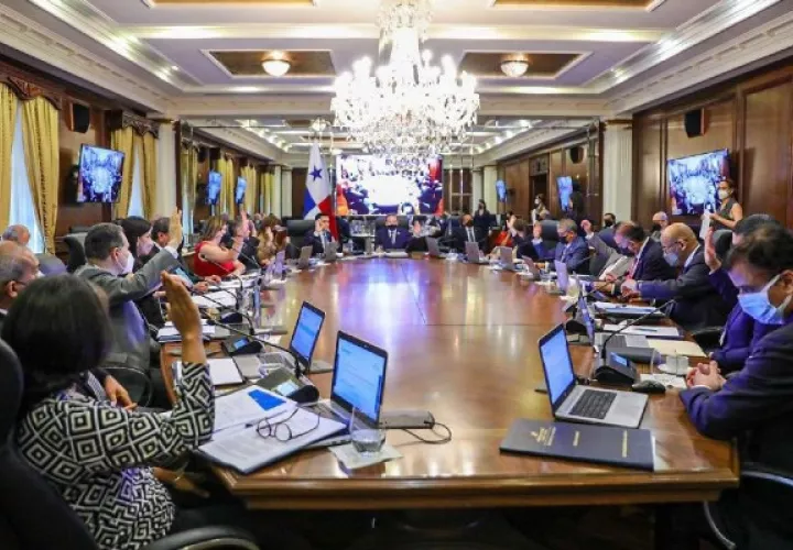 Consejo de Gabinete aprueba medidas de austeridad. Foto: Cortesía