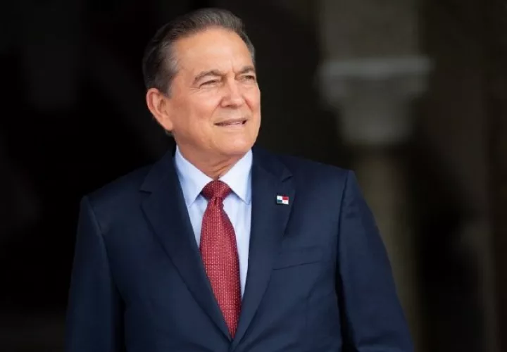 Presidente Laurentino Cortizo.
