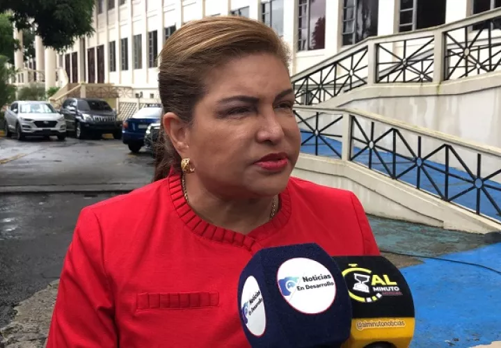 Alma Cortés cuestionó que Ricamar sea la única empresa señalada en este caso. Foto: Víctor Arosemena