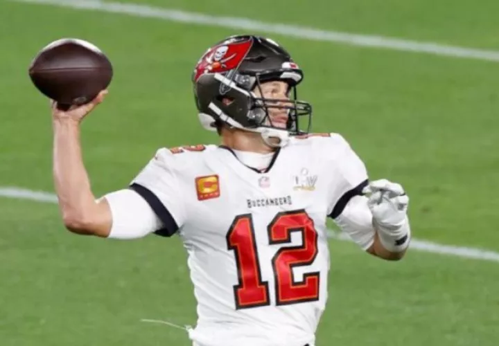 Tom Brady,  mariscal de campeo de Tampa Bay. Foto:EFE