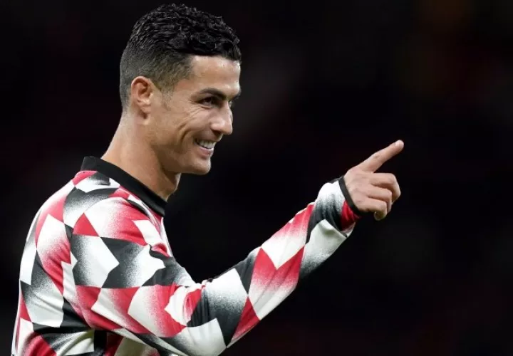 Cristiano Ronaldo jugador del Manchester United. Foto:EFE