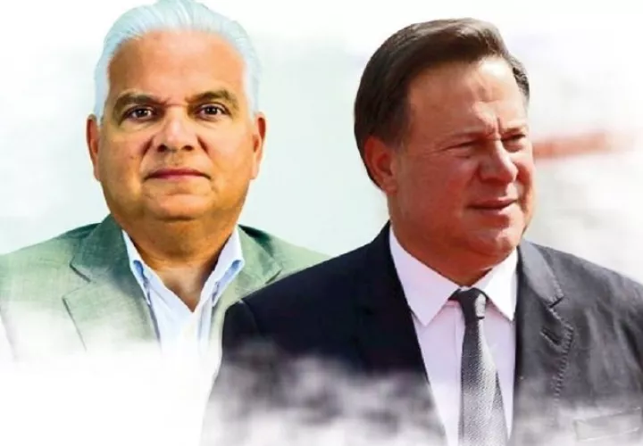 Jaime Lasso y Juan Carlos varela. Archivo
