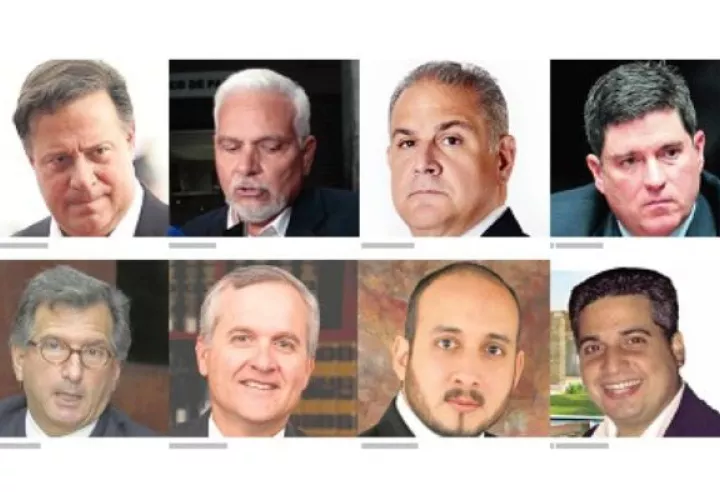 La mayoría de estas personas posteriormente fueron nombradas en el gobierno de Juan Carlos Varela.