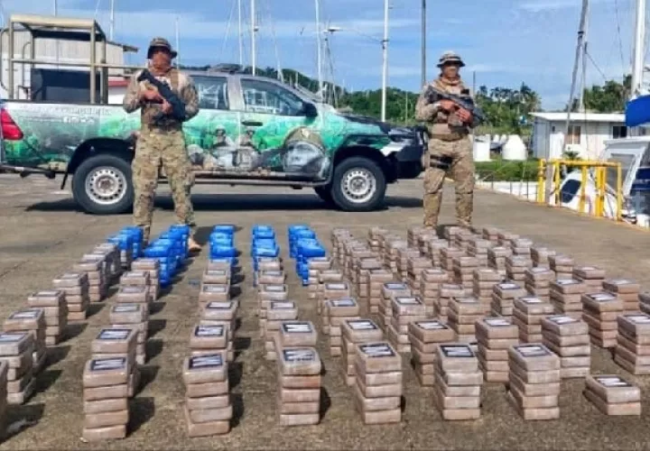 Más de 70 toneladas de droda han sido capturadas este año. Archivo.
